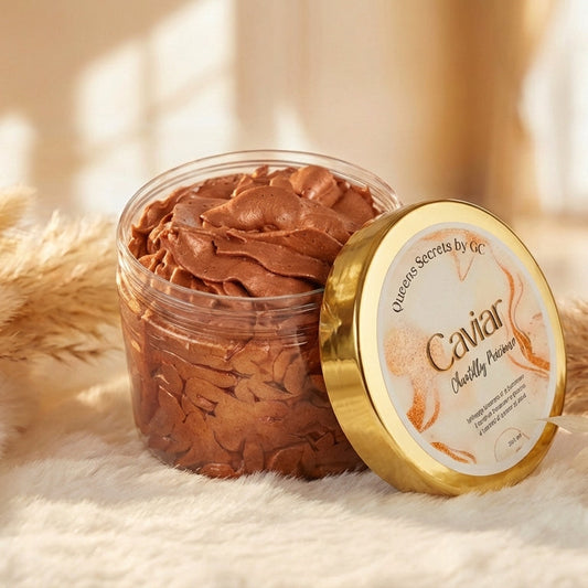 Chantilly corporelle à l'extrait de Caviar et de beurres végétaux Précieux