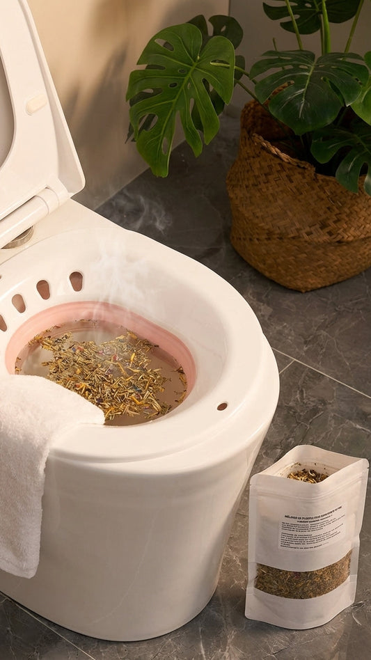 Siège adaptable pour bains intime