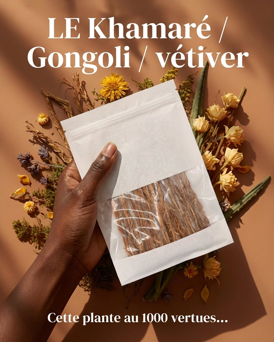 Racine de khamaré/Gongoli/vétiver
